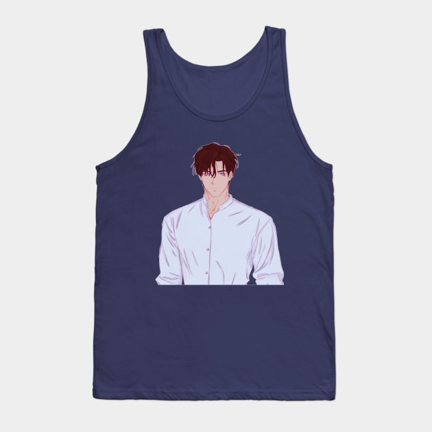 Male Manhwa Style Tank Top by Naara